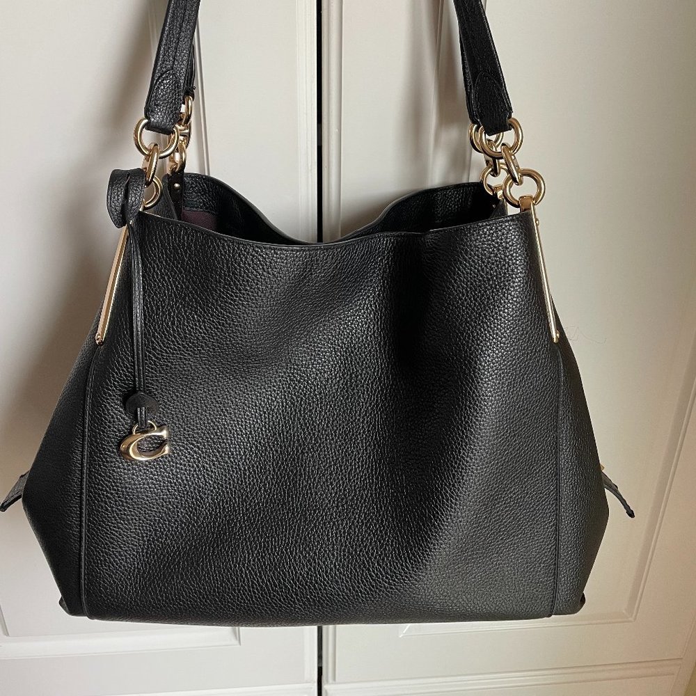 Coach Black Leather Purse